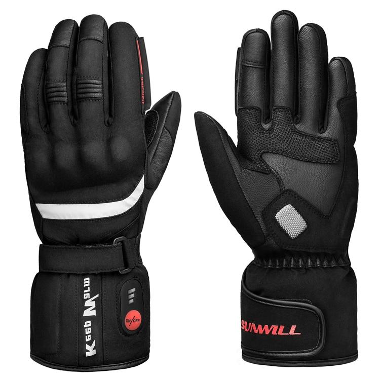 Guantes calefactables mujer